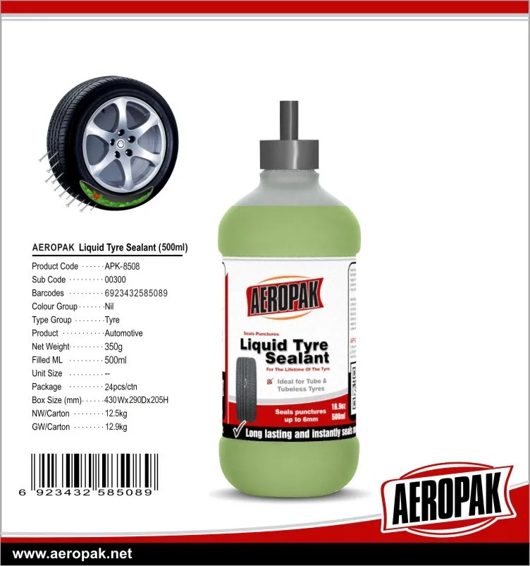 AEROPAK_Liquid_Tyre_Sealant_APK_8508_500ml