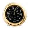 Thermometer and big japan movement OEM inserts clock