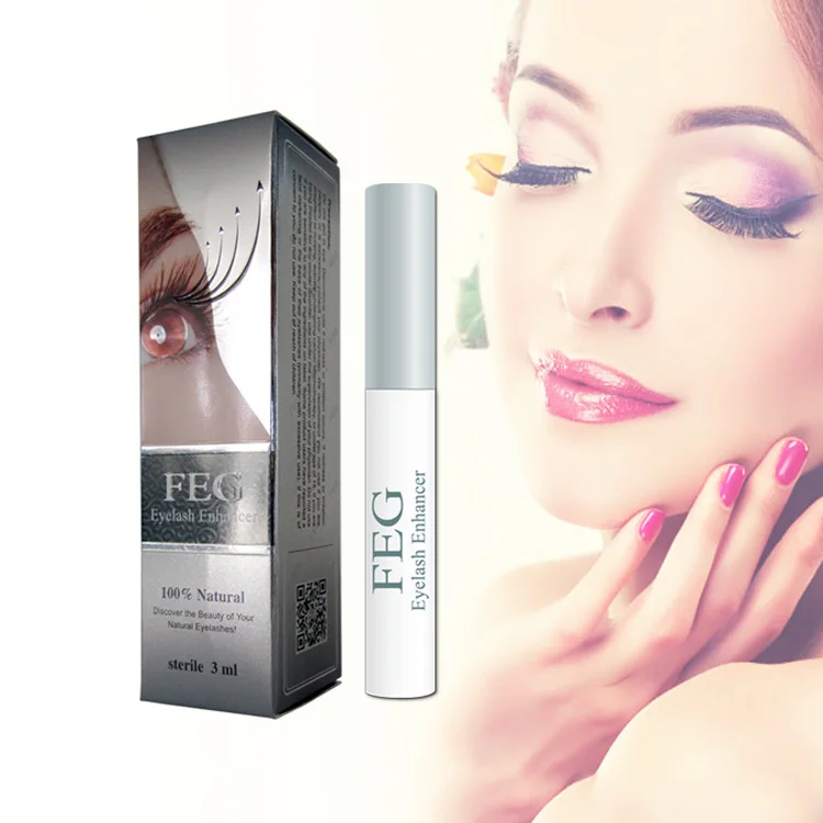 

Private Label Original FEG Factoty best Eyelash Eyebrow Enhancer Growth serum eyelash extension 3ml, Transparent