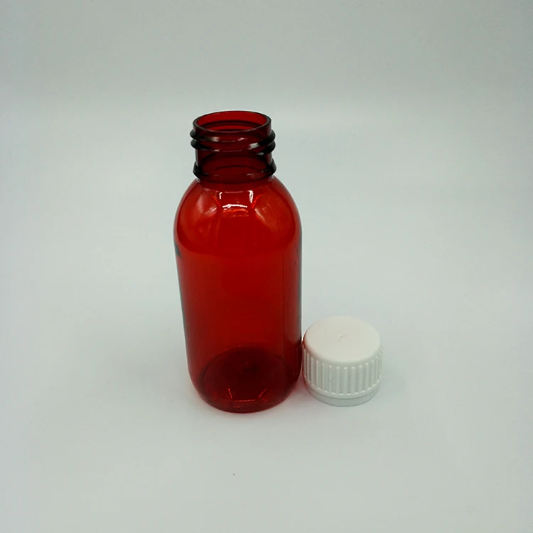 Pharmaceutical Grade Pet Empty Syrup Plastic Bottle For Medicine Liquid