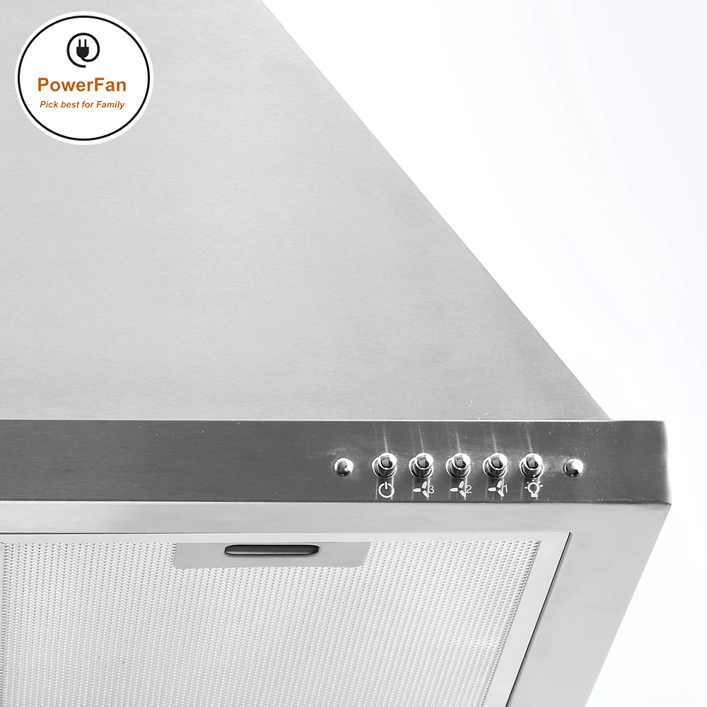 
Bset Price 127/220V 180W Stainless Steel Kitchen Used Range Cooking Hood 