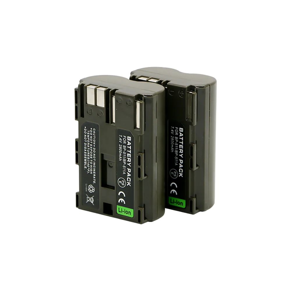 

BP-511 bp-511a digital battery pack for Canon eos 5d 50d 20d 30d 10d, Black