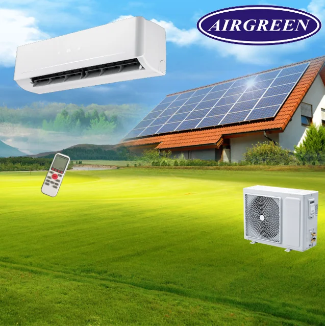 
18000BTU 1.5 TON ACDC CHEAP PRICES SOLAR AIR CONDITIONING aire acondicion solar ar condicionado SOLAR POWERED AIR CONDITIONER 