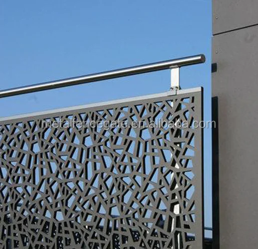 

good quality decorative laser cutting fence handrail