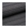 Customized size 100% polyester resistant fold durable 3d striped mesh fabric