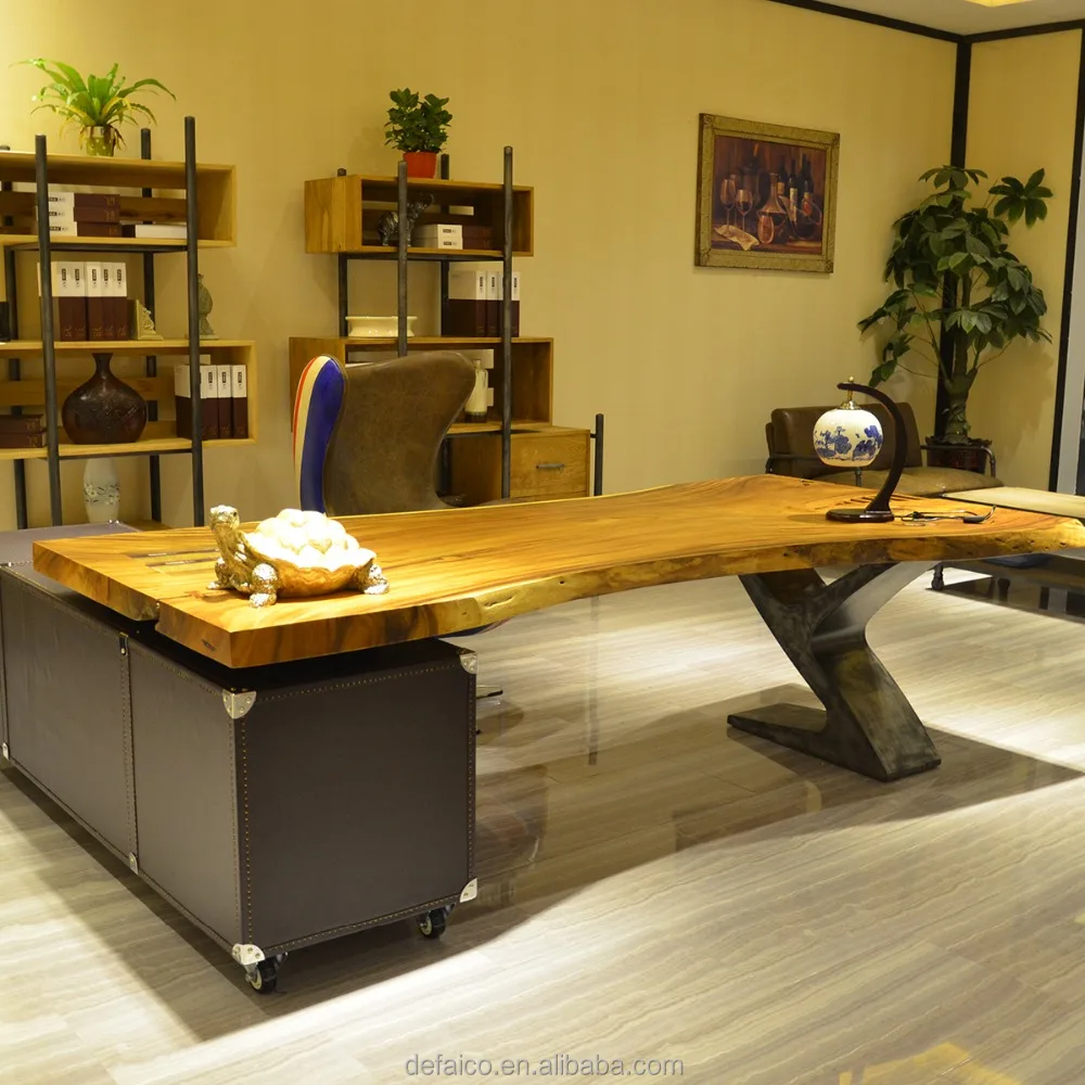 Wooden Desk French Industrial Style. Buy Wooden Desk French