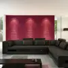 Easy installation builder design 3d wall decor/ 3d wall paper bed room