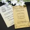 custom laser cutting acrylic wedding invitation invites card from Plexiglass,,Perspex,PMMA, plywood, pvc