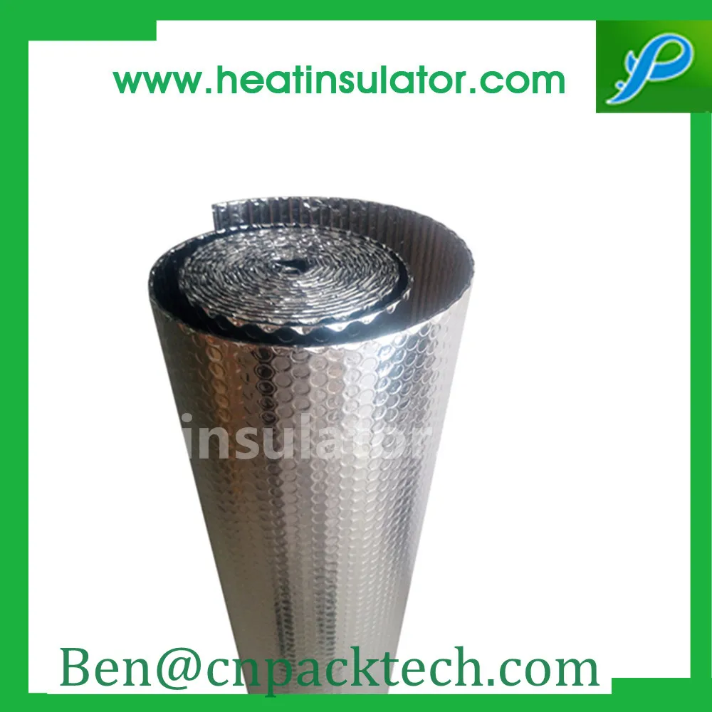 Silver Double Foil with Single/Double Bubble Foil Insulation Roof Insulation