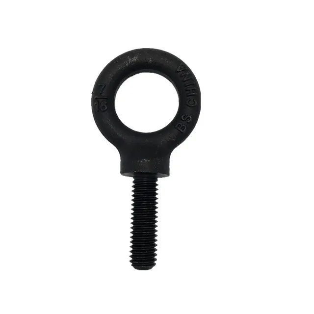 High Strength Black 7/16 Inch Carbon Steel Hilti Eye Bolt Anchor With