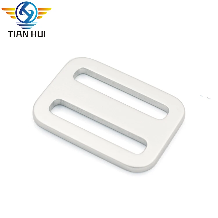 

Custom size aluminum tri glide slider adjustable buckle for backpack webbing, Customized