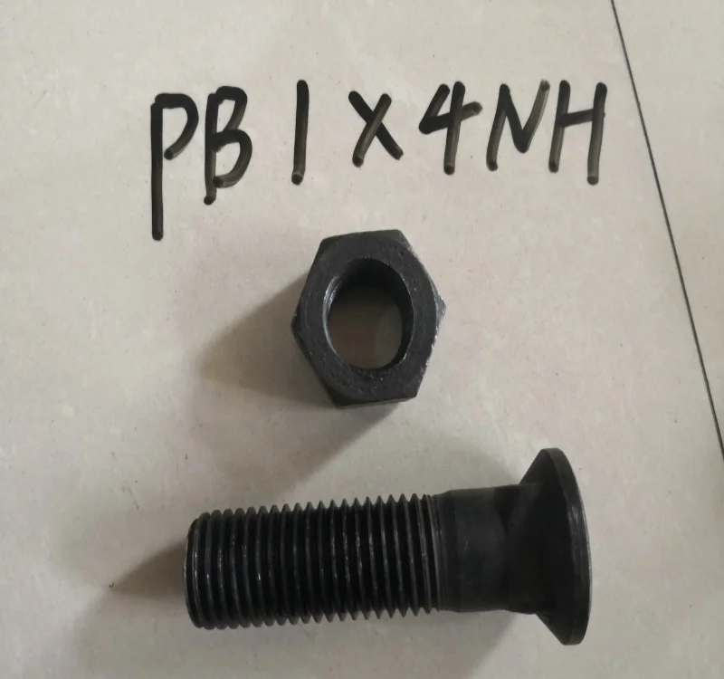 12.9 Grade Of Plow Bolt With Nut 1''x4'' 5p8136&2j3507 Buy 12 9 Bolt