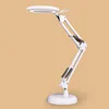 New Adjustable Glass Led table light Magnifying lamp with Clamp