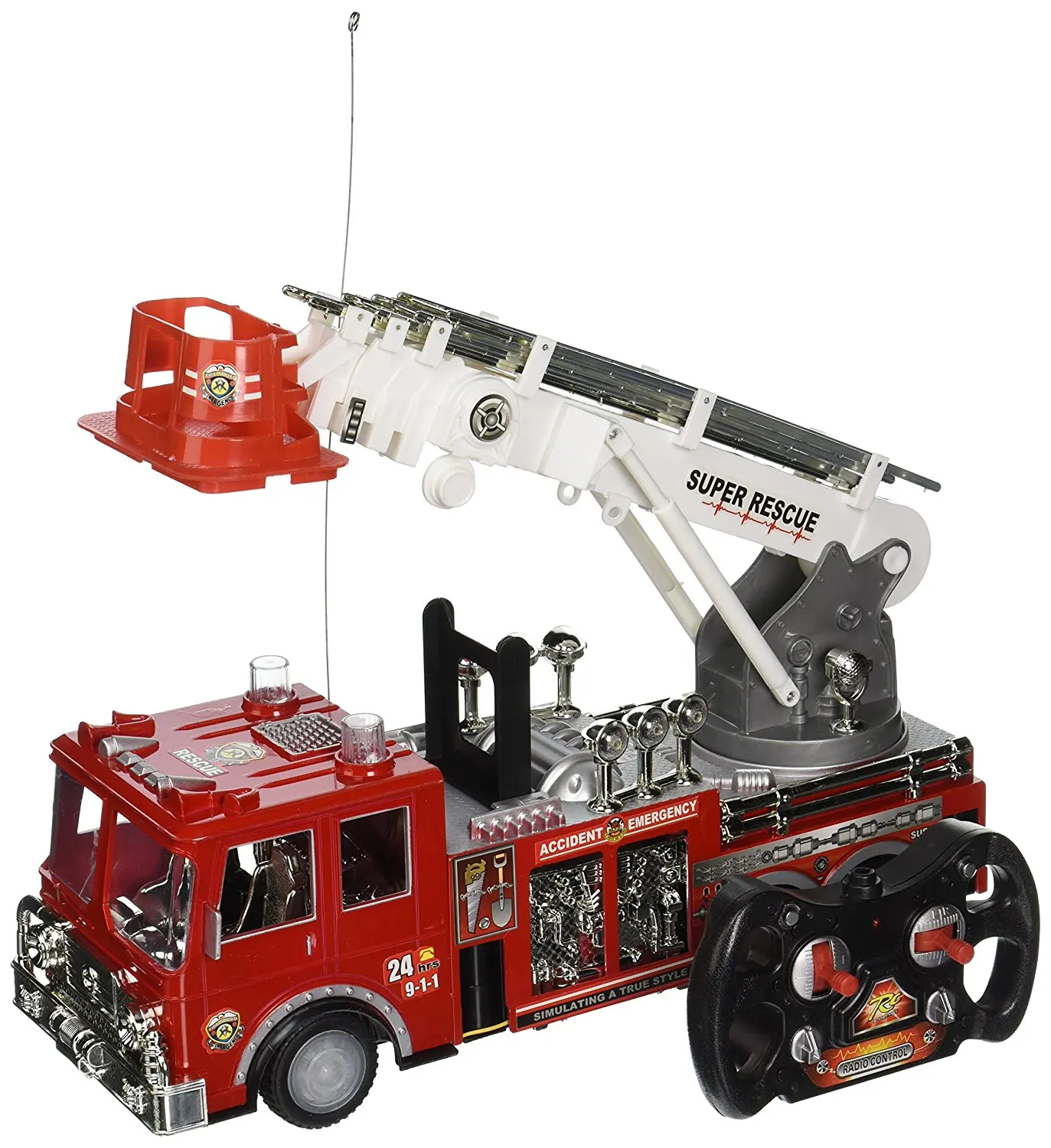 light up fire truck toy