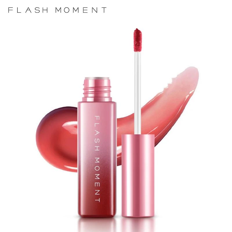 

FlashMoment High Pigment Lipgloss Tube With Mirror Moisturizing Lips, N/a