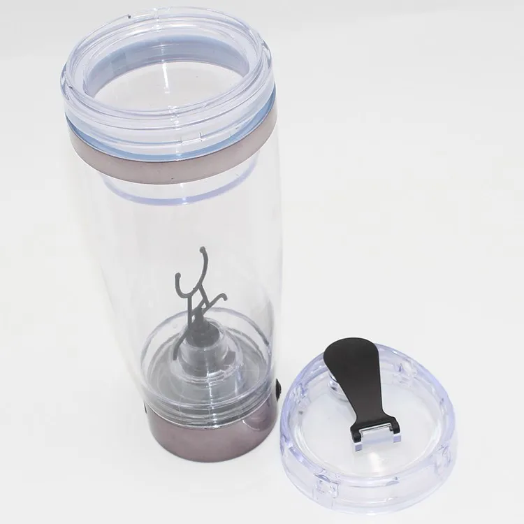 New Style Plastic Self Stirring Cup Protein Shaker Bottle Joy Shaker
