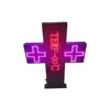 96*96cm Outdoor Use Full Color Programmable LED Pharmacy Cross Display Screen with Temperature Inductor, WIFI Control