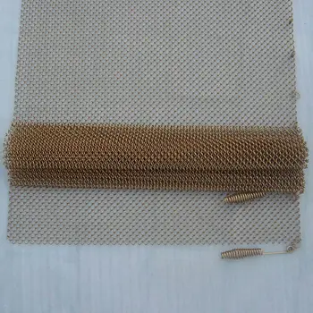 Chain Link Mesh Spark Screen Fireplace Curtain Mesh Buy