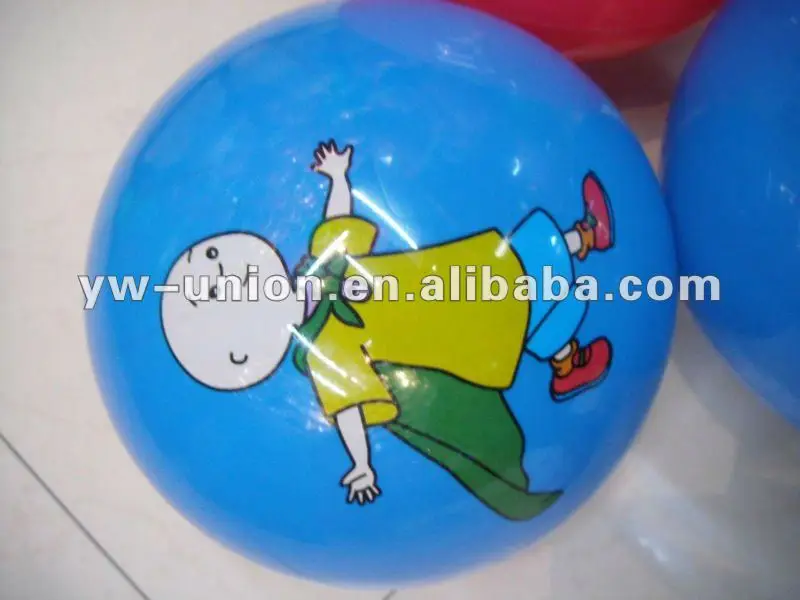 Green Inflatable Bouncing Kid's Ball With Pepee - Buy Inflatable Pvc ...