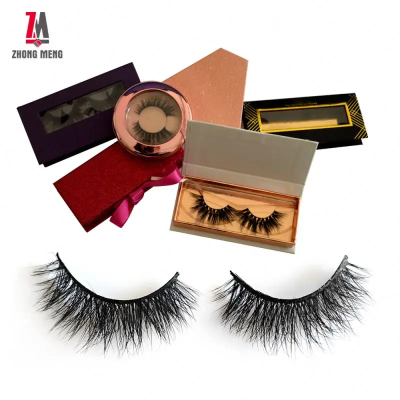 

Black Cotton Stalk Private Label Mink Eyelashes 3d Lashes