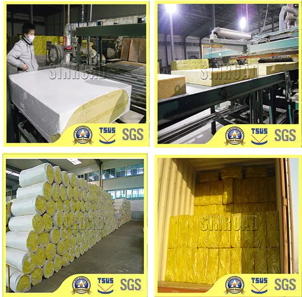 Rock Wool Felt With Aluminium Foil,Foil Faced Mineral Wool Insulation ...