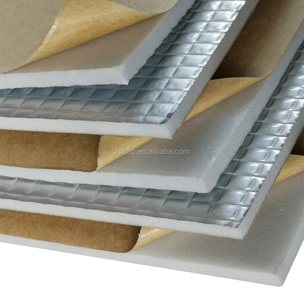Reflective Barrier Aluminum Foil Pef Foam Aerogel Condition Tube Heat