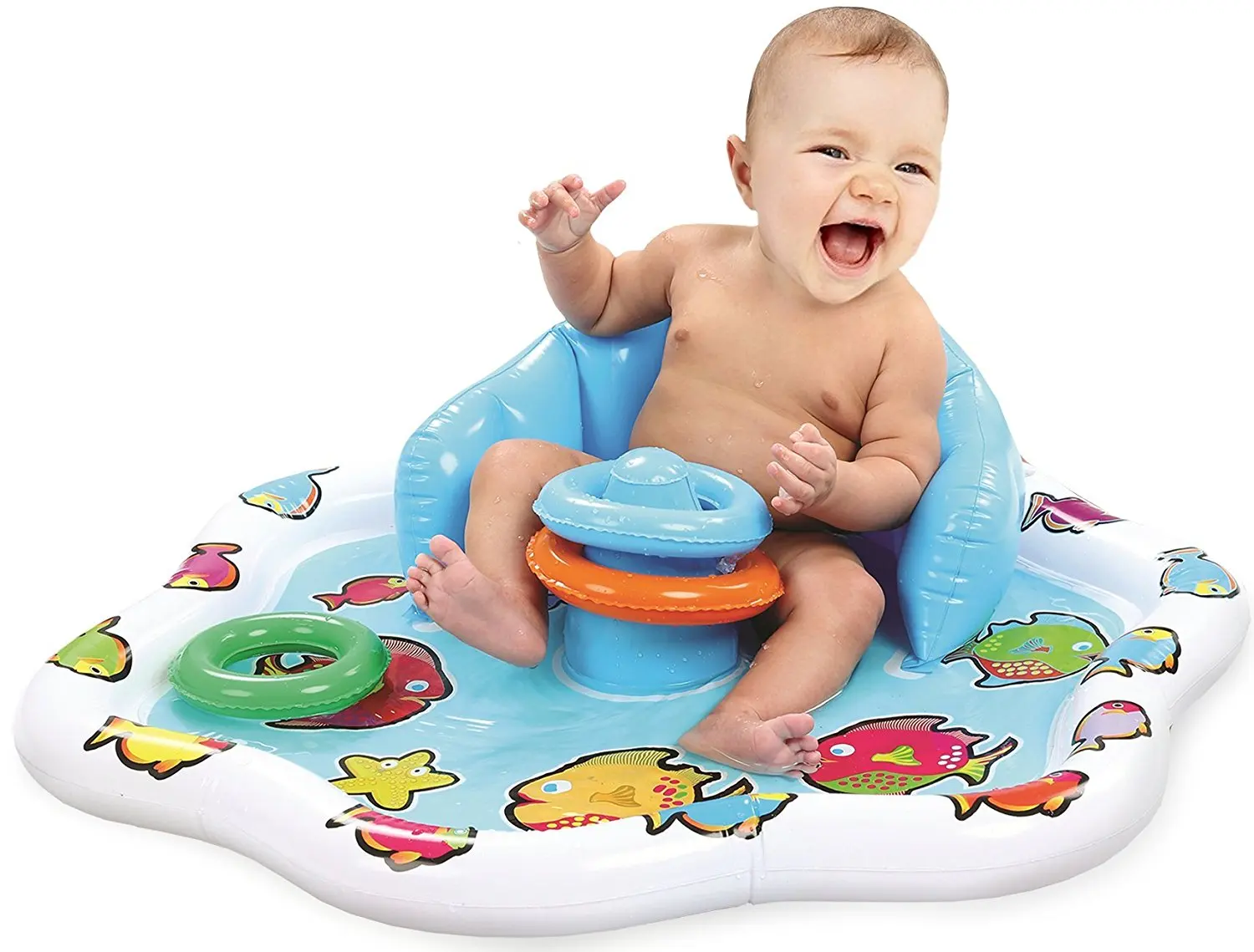 kleeger inflatable baby water mat