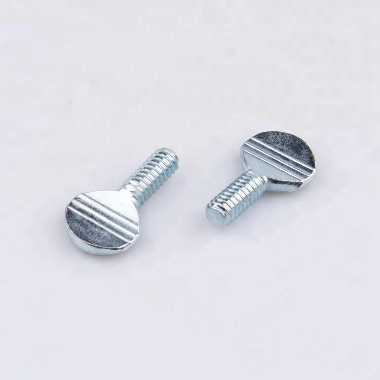 
Customized Screws SS304 Stainless Steel Round Head Regular Thumb Screw 