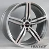 F80946 20 inch 8.5J 9.5J ET 18 20 22 pcd 5X120 72.6 Matte gun gray machine face Chrome good quality alloy wheels original design