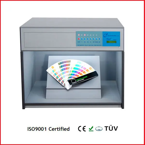 textile color inspection box