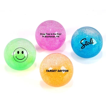 Tpu Glitter Bouncing Ball - Buy Magic Bouncing Ball,Picture Bouncing