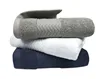 High quality 100% long staple cotton hotel colored hand towel with dobby band
