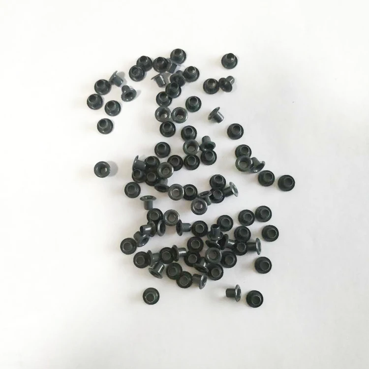 Factory direct selling deep gray metal eyelet support customization