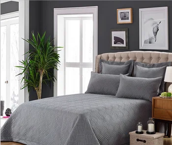 2018 Newest Warm Patchwork Bedspreads Wholesale Bed Coverlet Set