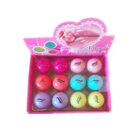 

6 color roller ball lip balm Crack water embellish lipstick