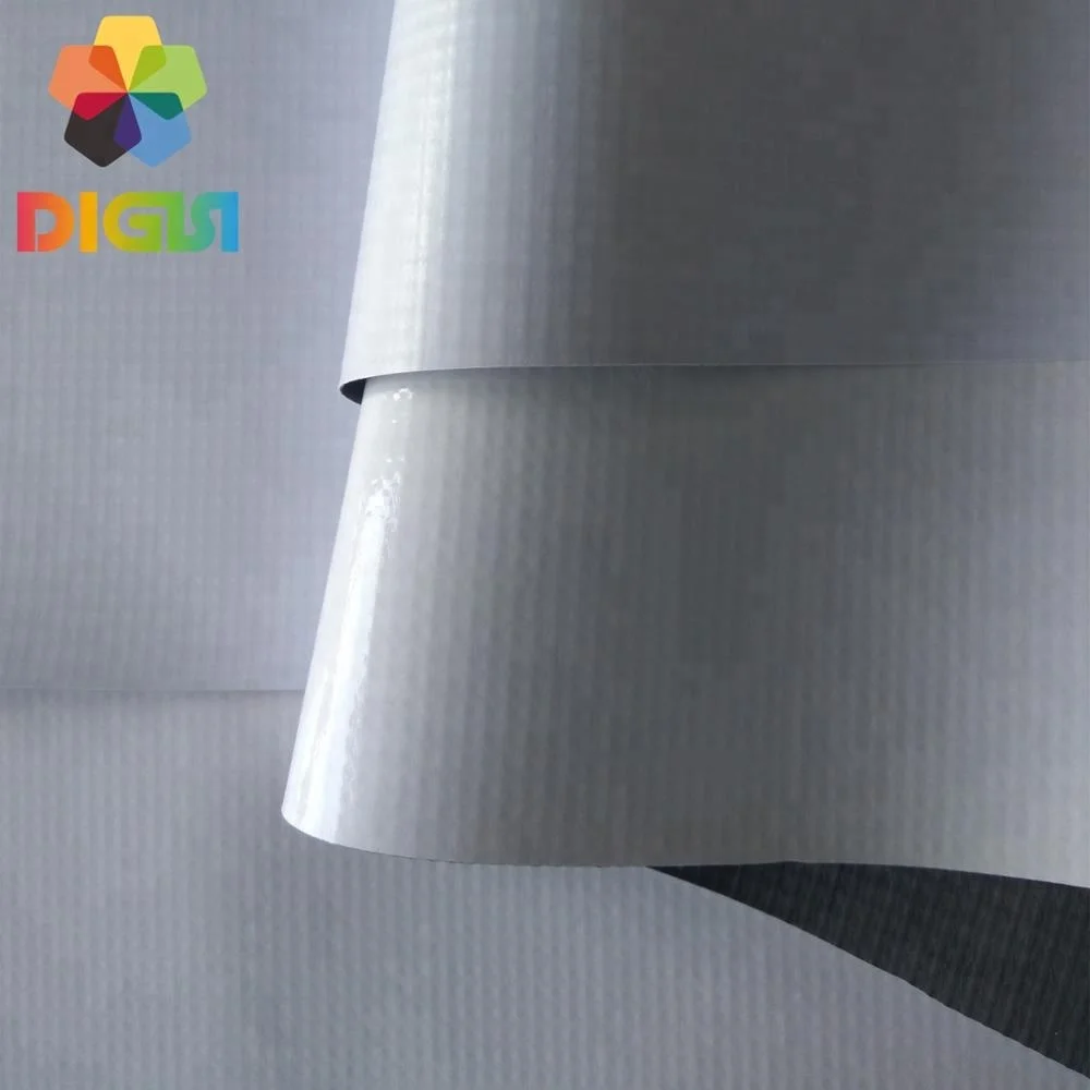 
420gsm PVC Flex Banner Black Back Digital Printing Block out Fabric Vinyl 