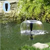 Solar powered water feature by sunlight