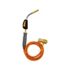 Air conditioning welding mapp gas propane torch with long distance flexible hose