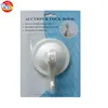 PVC super suction hook, vacuum plastic wall hook suction cup hook