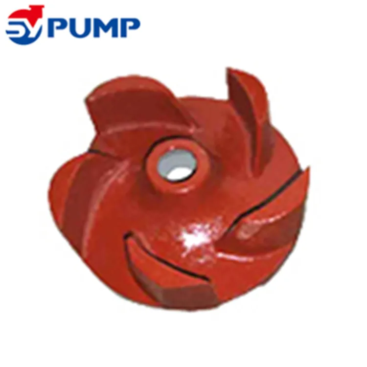 
Rubber high-chrome alloy stainless steel pump impeller price list 