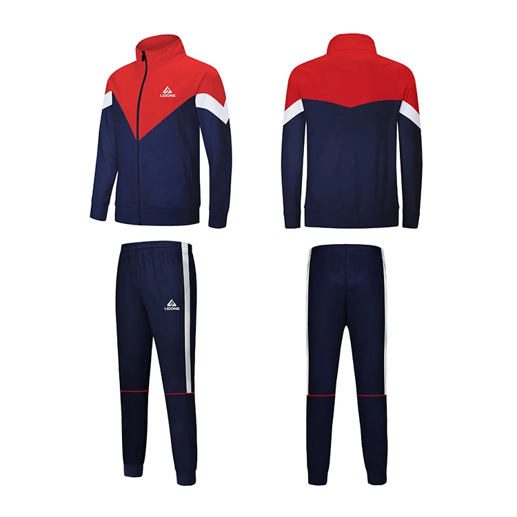 Custom Plain Tracksuit/mens Tracksuit Tech/red Training Tracksuit - Buy ...