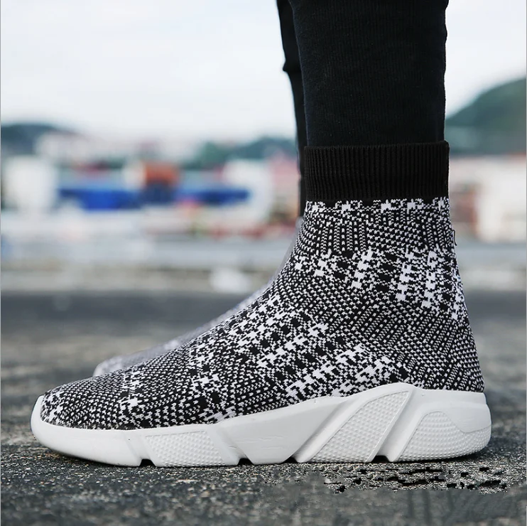 Cheap Casual Designer Fashion Sneakers Running Men Sports Sock Shoes
