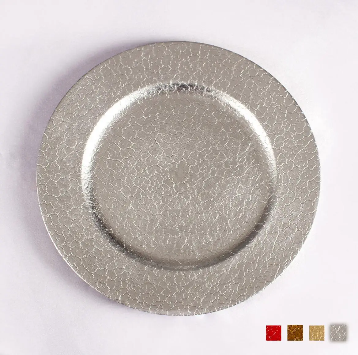 Dinner Plate Plastic Plates Silver Coated Plastic Silver Plate For Party