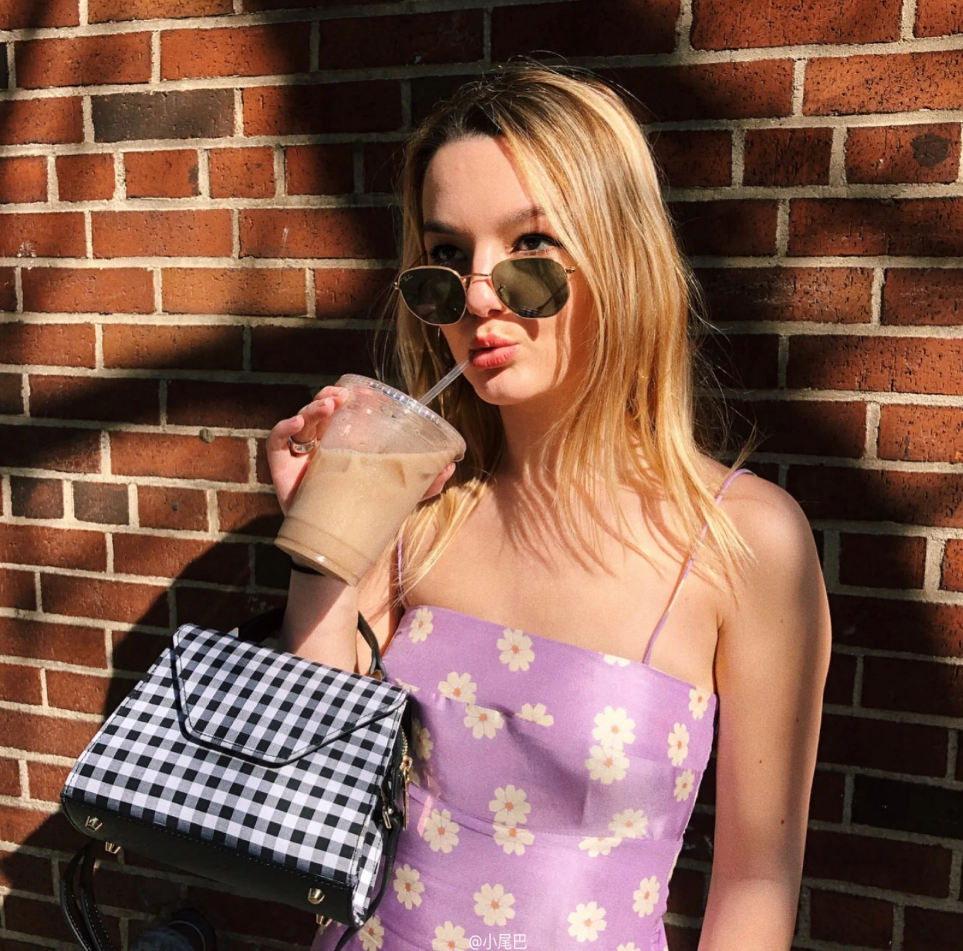 

Fashion ins style invisible sexy lady zipper floral print dress for women, Picture