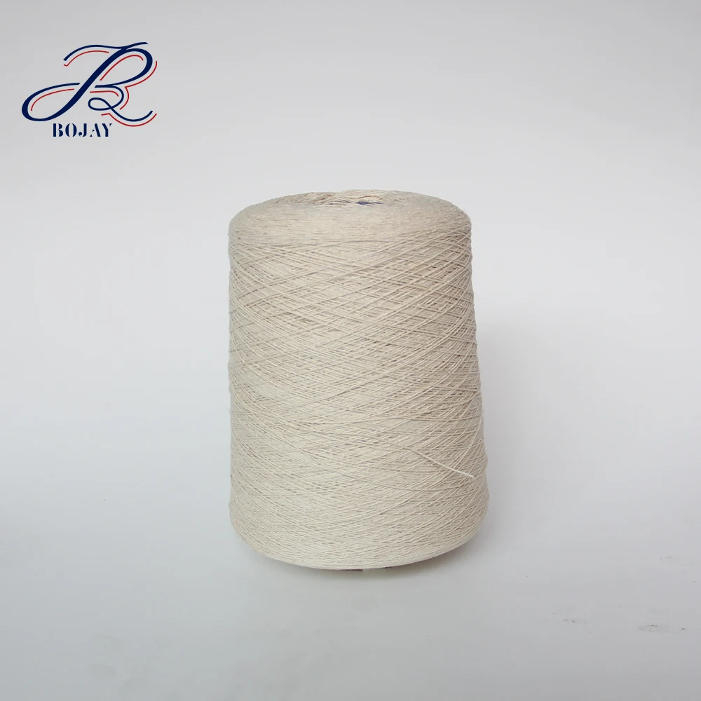 
Bojay Hot Sale Wholesale Nm 5/1 Pure 100% Linen Yarn Natural Color For Knitting 