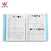 A4 size PP clear presentation display book 60 page document file folder