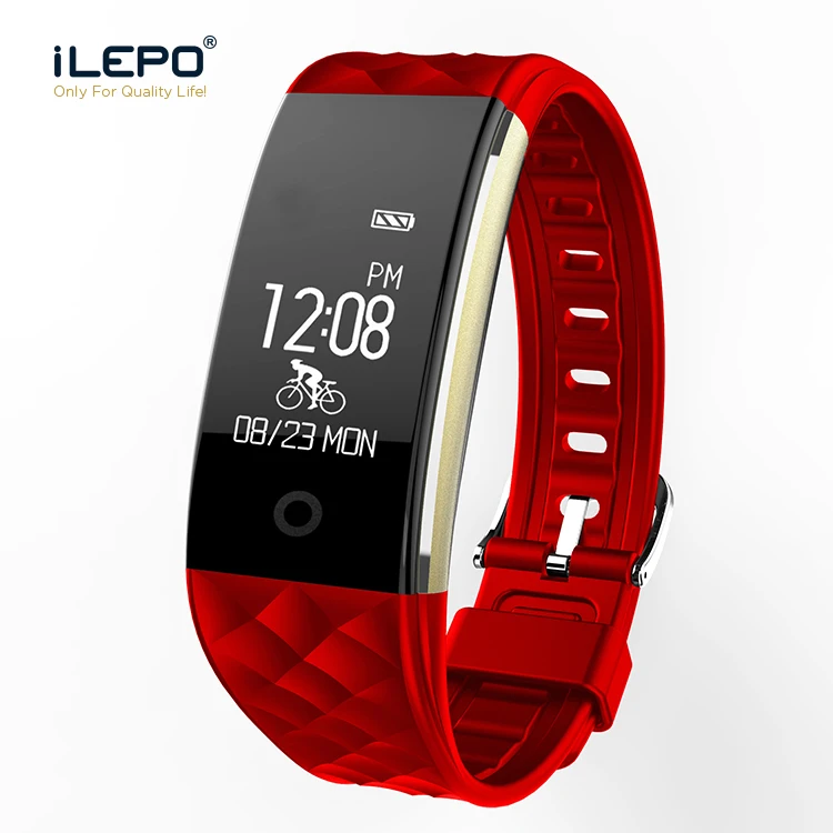 

Smart ladies watches with heart rate monitor s2 smart bracelet wristwatch, Black,red, white