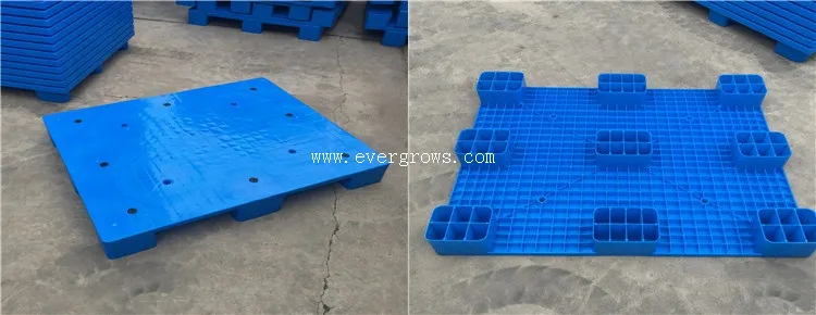 4 way standard size plastic pallets manufacturer malaysia with low price