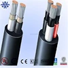 Flame retardant shipboard vessel marine power cable polyolefin elastomer sheath