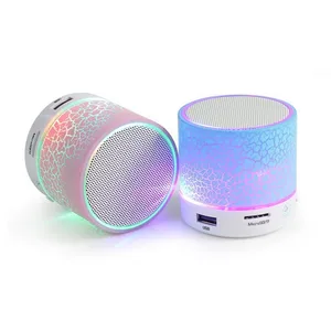 Portable Mini Bluetooth Speaker LED Light